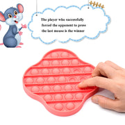 3 pezzi di giocattoli educativi di logica matematica per bambini in silicone che preme il gioco da tavolo interattivo genitore-figlio