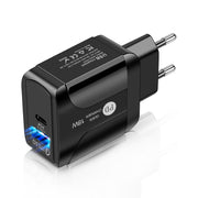 Adattatore di alimentazione ricarica rapida 18W