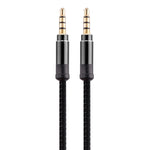 Cavo audio jack AUX per auto stereo da maschio a maschio da 3,5 mm per dispositivi digitali standard AUX da 3,5 mm, 3m, 1.5m