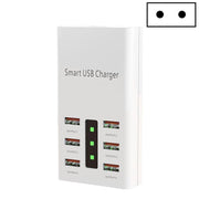 Presa di ricarica multifunzione a 6 porte da 30 W 2 A Caricatore USB universale per smartphone e tablet, US Plug, EU Plug, UK Plug
