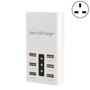Presa di ricarica multifunzione a 6 porte da 30 W 2 A Caricatore USB universale per smartphone e tablet, US Plug, EU Plug, UK Plug