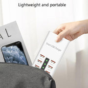 Presa di ricarica multifunzione a 6 porte da 30 W 2 A Caricatore USB universale per smartphone e tablet, US Plug, EU Plug, UK Plug
