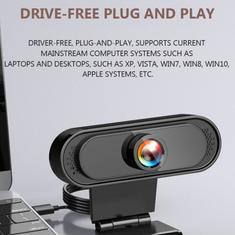 Videocamera per computer 1080P Full HD Insegnamento Riunione Webcam USB