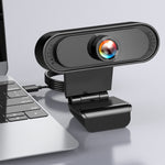 Videocamera per computer 1080P Full HD Insegnamento Riunione Webcam USB