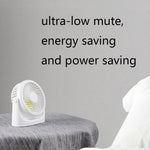 Mini ventilatore USB silenzioso portatile 2200mAh