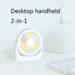 Mini ventilatore USB silenzioso portatile 2200mAh
