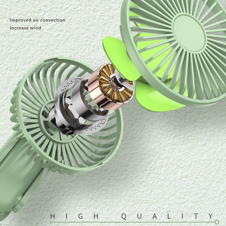 F1 USB portatile pigro appeso al collo ventilatore mini ventilatore portatile pieghevole