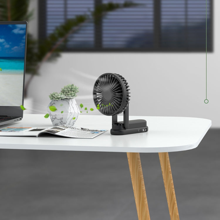 F1 USB portatile pigro appeso al collo ventilatore mini ventilatore portatile pieghevole