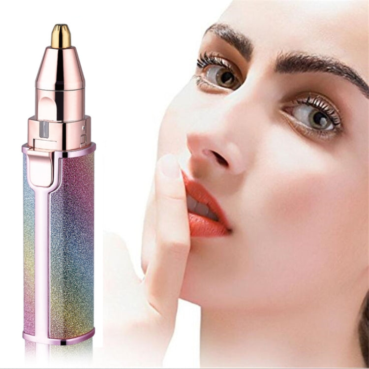 Dispositivo automatico per la depilazione del viso con rossetto per rasoio elettrico 2 in 1, Dry Battery, Charging