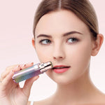 Dispositivo automatico per la depilazione del viso con rossetto per rasoio elettrico 2 in 1, Dry Battery, Charging