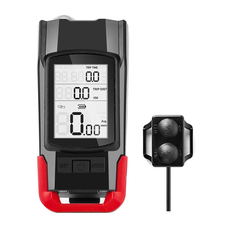 Lampada per misuratore di codice per bicicletta wireless 3 in 1 Luce anteriore a luce forte, Red, Green, Blue, Black, Upgrade Floating (Red), Upgrade Floating (Green), Upgrade Floating (Blue), Upgrade Floating (Black), Red Upgrade Floating + Tail Light...