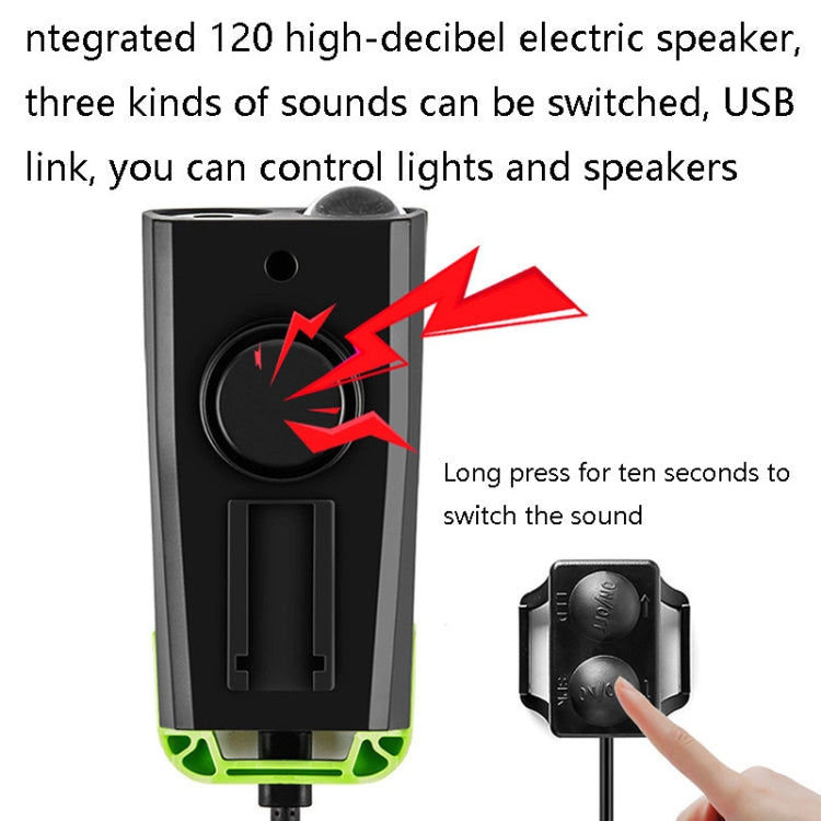 Lampada per misuratore di codice per bicicletta wireless 3 in 1 Luce anteriore a luce forte, Red, Green, Blue, Black, Upgrade Floating (Red), Upgrade Floating (Green), Upgrade Floating (Blue), Upgrade Floating (Black), Red Upgrade Floating + Tail Light...