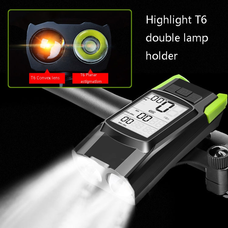 Lampada per misuratore di codice per bicicletta wireless 3 in 1 Luce anteriore a luce forte, Red, Green, Blue, Black, Upgrade Floating (Red), Upgrade Floating (Green), Upgrade Floating (Blue), Upgrade Floating (Black), Red Upgrade Floating + Tail Light...