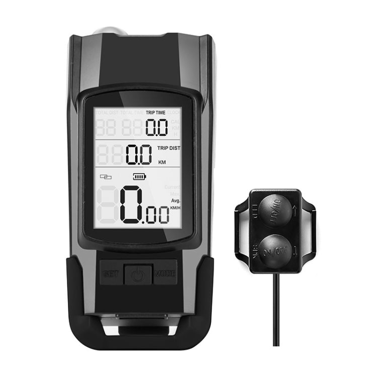 Lampada per misuratore di codice per bicicletta wireless 3 in 1 Luce anteriore a luce forte, Red, Green, Blue, Black, Upgrade Floating (Red), Upgrade Floating (Green), Upgrade Floating (Blue), Upgrade Floating (Black), Red Upgrade Floating + Tail Light...