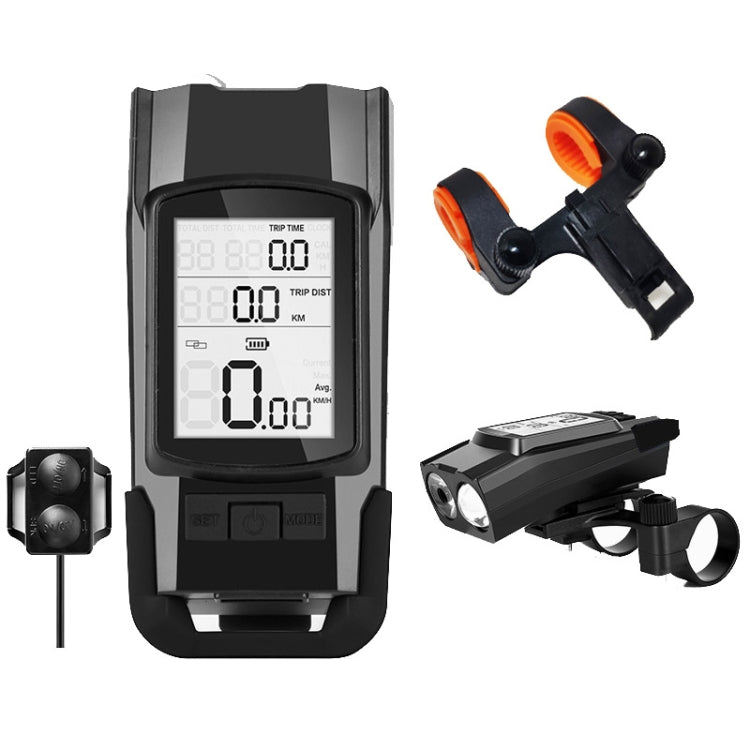 Lampada per misuratore di codice per bicicletta wireless 3 in 1 Luce anteriore a luce forte, Red, Green, Blue, Black, Upgrade Floating (Red), Upgrade Floating (Green), Upgrade Floating (Blue), Upgrade Floating (Black), Red Upgrade Floating + Tail Light...