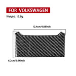 Adesivo decorativo per la porta di ricarica del sedile posteriore per Volkswagen Magotan/CC con guida a sinistra.