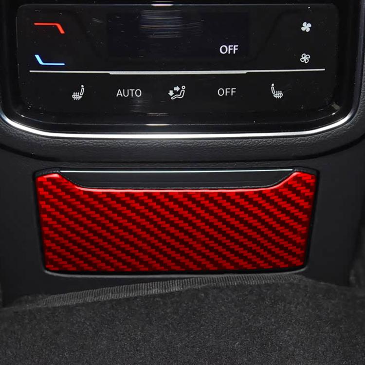 Adesivo decorativo per la porta di ricarica del sedile posteriore per Volkswagen Magotan/CC con guida a sinistra.
