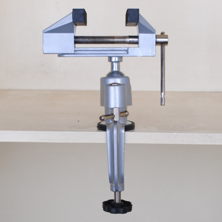 Morsa da banco piccola rotante universale in lega di alluminio a 360 gradi, Small Bench Vise