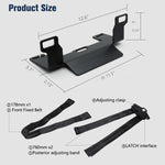 Staffa ISOFIX universale per sedile, compatibile con SUV, monovolume e veicoli fuoristrada., ZL-2078-2