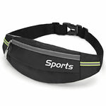 Marsupio sportivo Attrezzatura da corsa Borsa da esterno traspirante idrorepellente di grande capacità leggera, 7 inch