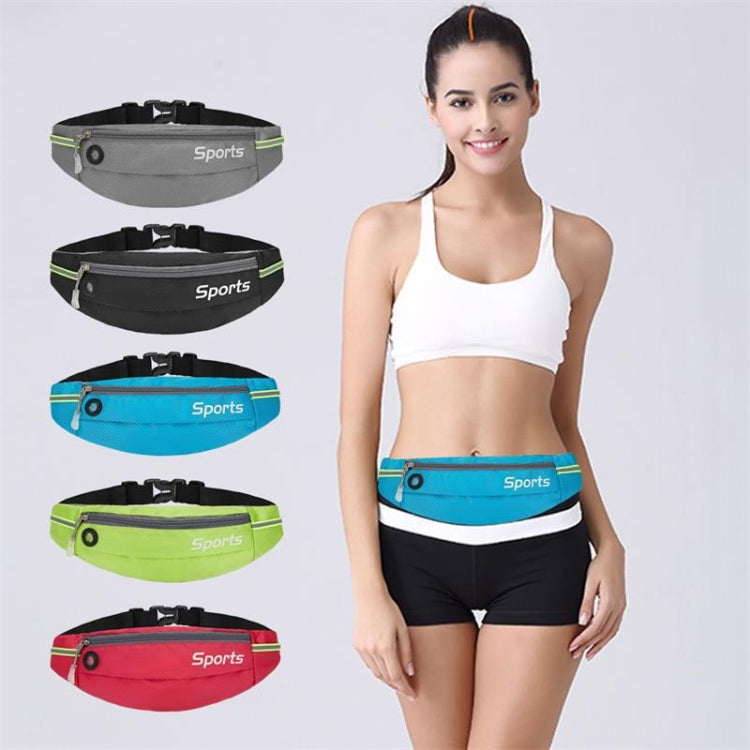 Marsupio sportivo Attrezzatura da corsa Borsa da esterno traspirante idrorepellente di grande capacità leggera, 7 inch