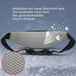 Marsupio sportivo Attrezzatura da corsa Borsa da esterno traspirante idrorepellente di grande capacità leggera, 7 inch
