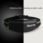 Marsupio sportivo Attrezzatura da corsa Borsa da esterno traspirante idrorepellente di grande capacità leggera, 7 inch