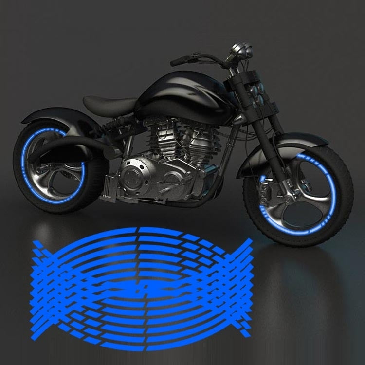 5 fogli adesivi per cerchioni moto decalcomanie modificate per ruote personalità