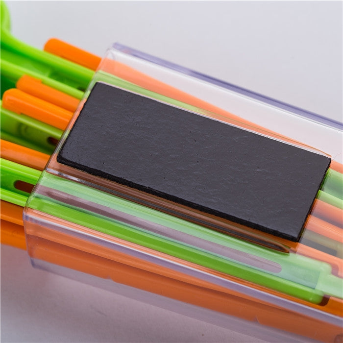 5 set di clip di tenuta per sacchetti di alimenti con clip di tenuta per carote con scatola magnetica, Carrot Sealing Clip