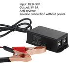 2 PCS 12/24V 4 Caricabatteria per cellulare da auto con interfaccia USB, Phone Charger