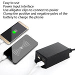 2 PCS 12/24V 4 Caricabatteria per cellulare da auto con interfaccia USB, Phone Charger
