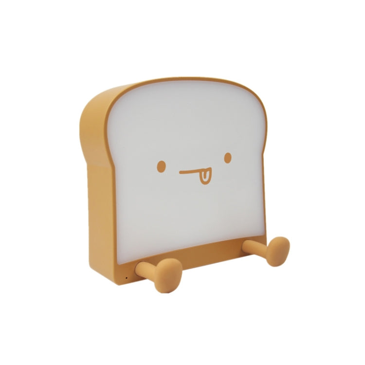 F-L-01 Luce notturna per pane tostato con supporto per cellulare Luce per dormire in camera da letto per bambini, F-L-01 Toast Bread Gluttonous, F-L-01 Toast Bread Snooze, F-L-01 Toast Bread Playful