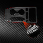 Set di 3 pezzi per portabicchieri della console centrale, guida a destra, per Audi A5 / A5L / S5 Avant / A5 Berlina / A6 Avant / A6L, Right-Hand Drive