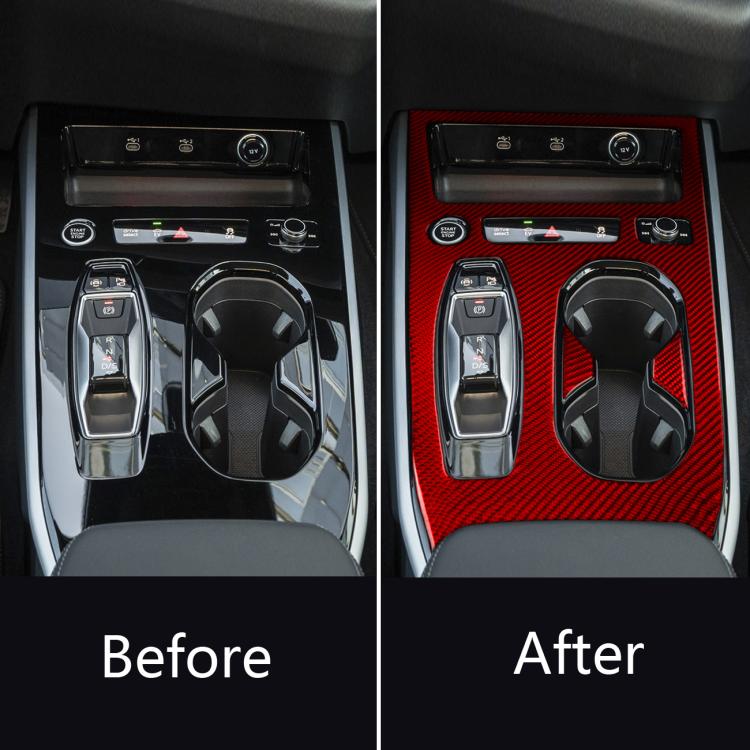 Set di 3 pezzi per portabicchieri della console centrale, guida a sinistra, per Audi A5 / A5L / S5 Avant / A5 Berlina / A6 Avant / A6L, Left-Hand Drive