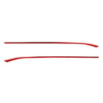 2 pezzi / Set Adesivi laterali per leva del cambio Guida a destra per Audi A5 / A5L / S5 Avant / A5 Berlina / A6 Avant / A6L, Right-Hand Drive