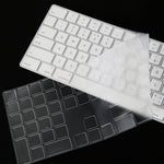 T17606 Pellicola per tastiera del computer Pellicola protettiva per tastiera Nano lunga trasparente in TPU, For iMac 2017 Magic Keyboard(with Number Model)