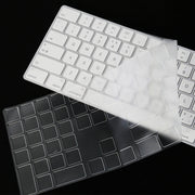 T17606 Pellicola per tastiera del computer Pellicola protettiva per tastiera Nano lunga trasparente in TPU, For iMac 2017 Magic Keyboard(with Number Model)