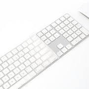 T17606 Pellicola per tastiera del computer Pellicola protettiva per tastiera Nano lunga trasparente in TPU, For iMac 2017 Magic Keyboard(with Number Model)