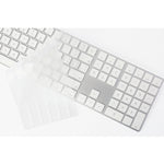 T17606 Pellicola per tastiera del computer Pellicola protettiva per tastiera Nano lunga trasparente in TPU, For iMac 2017 Magic Keyboard(with Number Model)