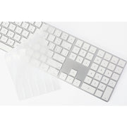 T17606 Pellicola per tastiera del computer Pellicola protettiva per tastiera Nano lunga trasparente in TPU, For iMac 2017 Magic Keyboard(with Number Model)