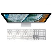 T17606 Pellicola per tastiera del computer Pellicola protettiva per tastiera Nano lunga trasparente in TPU, For iMac 2017 Magic Keyboard(with Number Model)