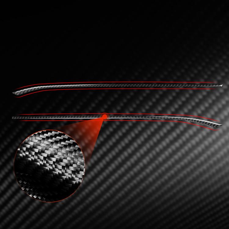 2 pezzi / Set Adesivi laterali per leva del cambio con guida a sinistra per Audi A5 / A5L / S5 Avant / A5 Berlina / A6 Avant / A6L, Left-Hand Drive