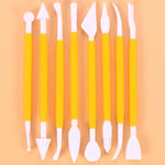 10 set di penne per intaglio, coltelli per intaglio di torte, fondente, per realizzare utensili da taglio, 01071 Yellow (OPP Bag Packaging), 01018 Red (OPP Bag Packaging), 02023 Blue (OPP Bag Packaging), 02030 Pink (OPP Bag Packaging)                  ...