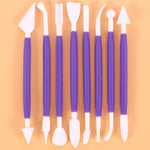 10 set di penne per intaglio, coltelli per intaglio di torte, fondente, per realizzare utensili da taglio, 01071 Yellow (OPP Bag Packaging), 01018 Red (OPP Bag Packaging), 02023 Blue (OPP Bag Packaging), 02030 Pink (OPP Bag Packaging)                  ...