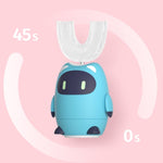 Lanbeibei Spazzolino elettrico automatico a forma di U per bambini, 2-6 Years Old Plus Version (Blue), 6-12 Years Old Plus Version (Blue), 2-6 Years Old Home Version (Blue), 6-12 Years Old Home Version (Blue), 2-6 Years Old Plus Version (Pink)         ...