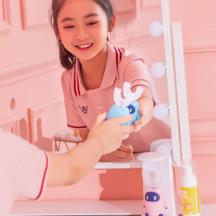 Lanbeibei Spazzolino elettrico automatico a forma di U per bambini, 2-6 Years Old Plus Version (Blue), 6-12 Years Old Plus Version (Blue), 2-6 Years Old Home Version (Blue), 6-12 Years Old Home Version (Blue), 2-6 Years Old Plus Version (Pink)         ...