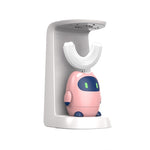 Lanbeibei Spazzolino elettrico automatico a forma di U per bambini, 2-6 Years Old Plus Version (Blue), 6-12 Years Old Plus Version (Blue), 2-6 Years Old Home Version (Blue), 6-12 Years Old Home Version (Blue), 2-6 Years Old Plus Version (Pink)         ...