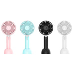 Mini ventilatore portatile silenzioso con batteria 1200mAh