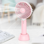 Mini ventilatore portatile silenzioso con batteria 1200mAh