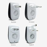 H12 2 pezzi Repellente per mouse elettronico ad ultrasuoni Mini repellente per zanzare per uso domestico, H12 AU Plug White, H12 US Plug White, H12 UK  Plug White, H12 EU Plug White
